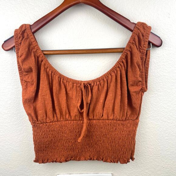 Billabong Tops - Billabong Womens Top Sz M Peasant Milkmaid Cottage Boho Hippie Western Cowgirl